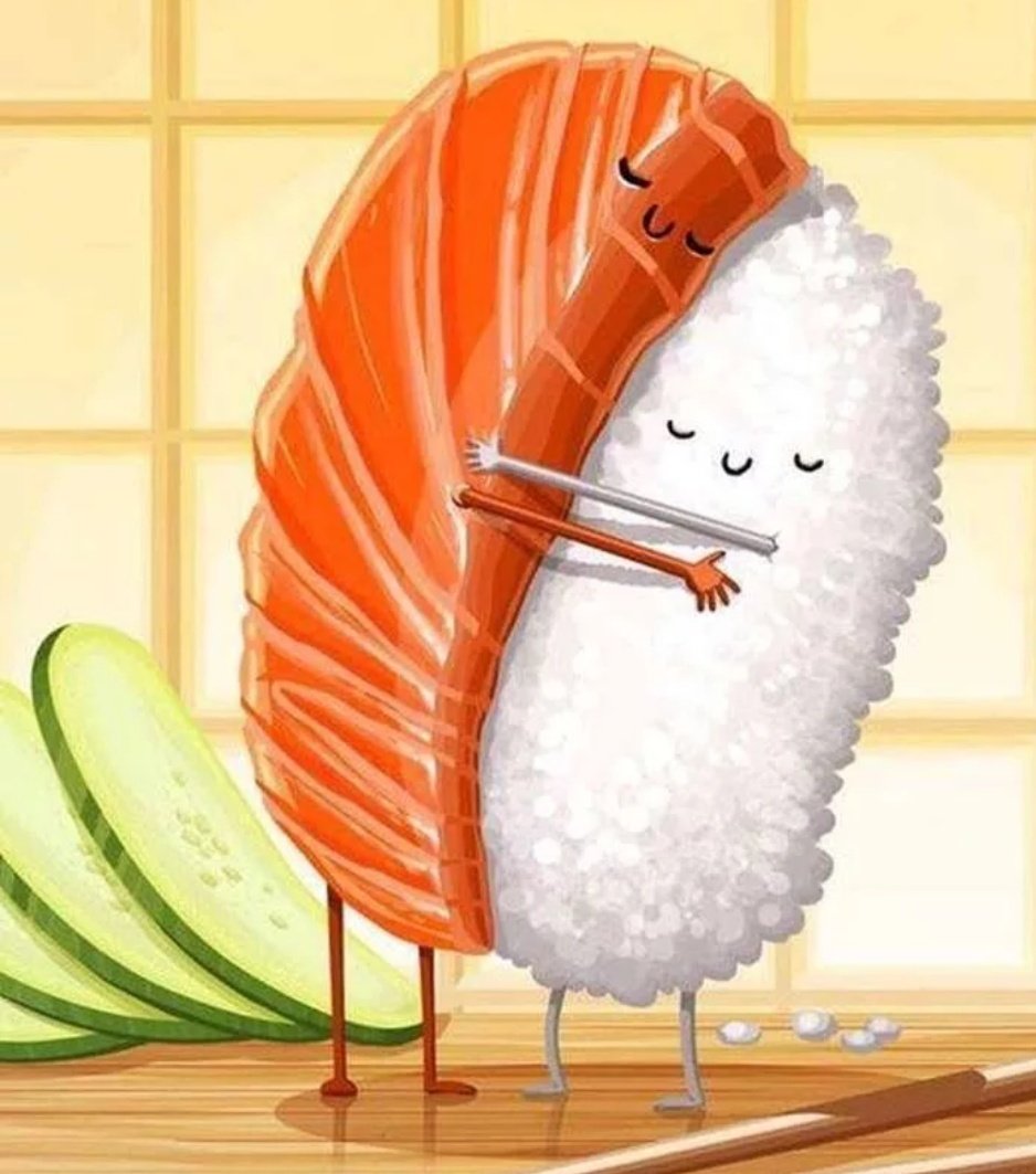 Доброе утро роллы и суши