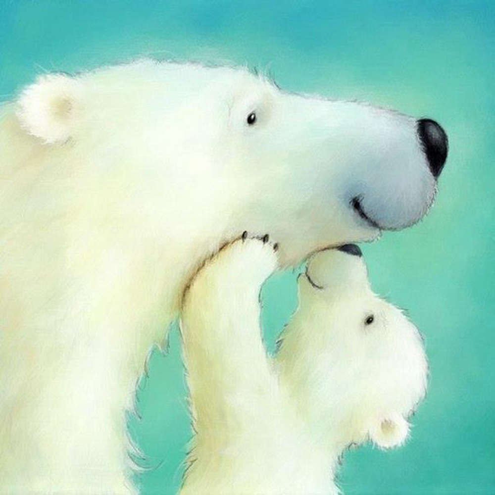 Медвежонок с папой