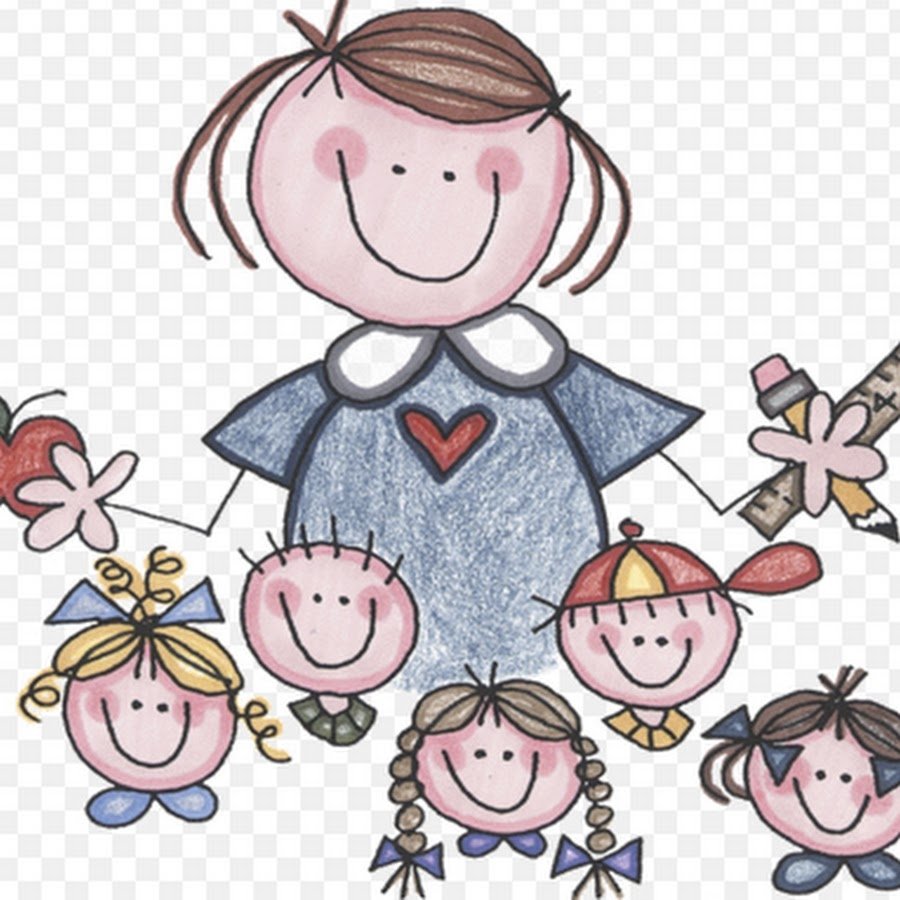 Вожатый с детьми рисунок