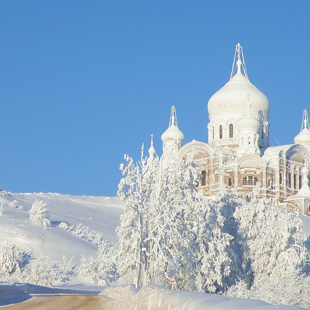 Зима в России