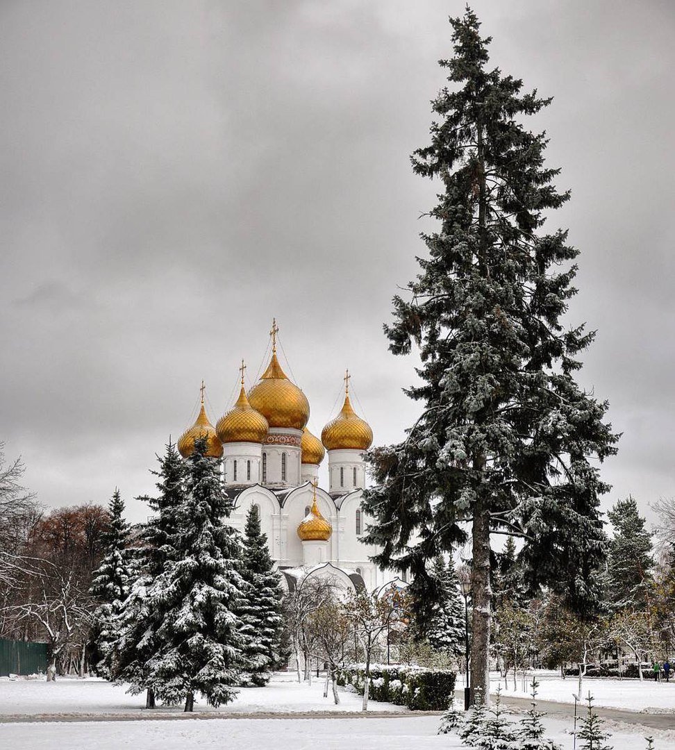 Успенский кафедральный собор Ярославль зима