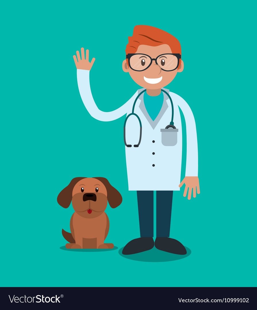 Ветеринар рисунок для детей