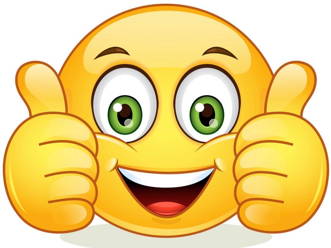 Смайлик с большим пальцем