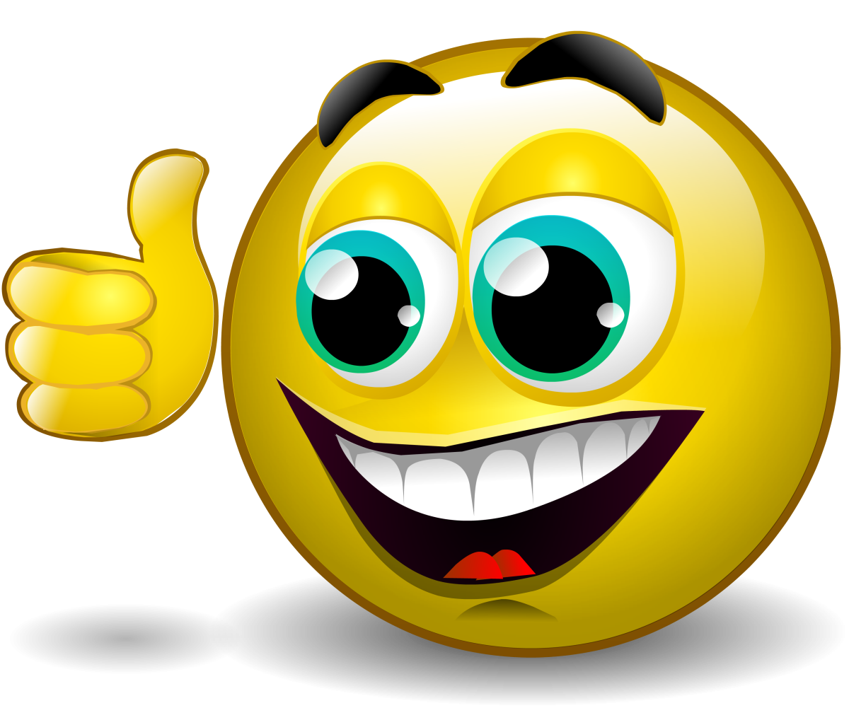 Веселый смайлик