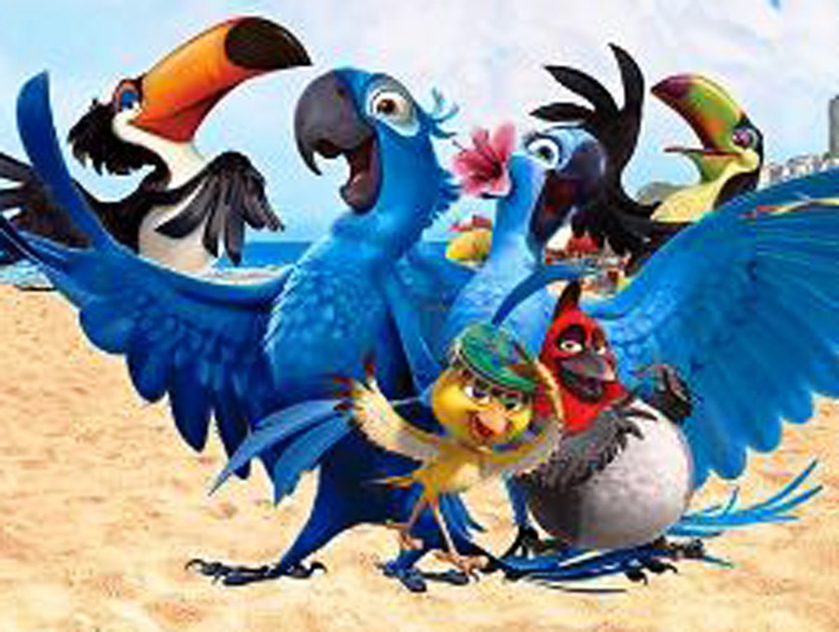 Рио 2 Голубчик и Жемчужинка любовь