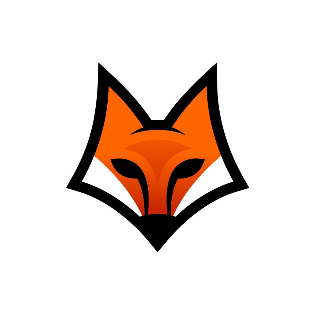 Морда лисы эскиз