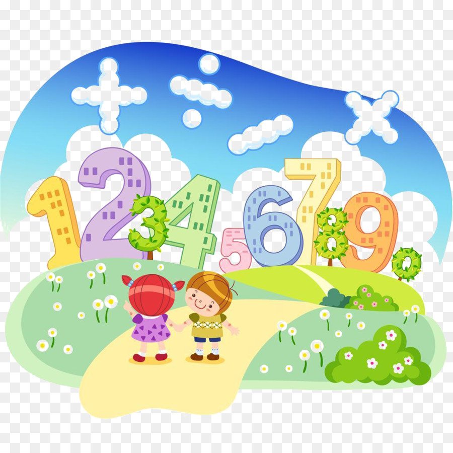 Забавные цифры для детей