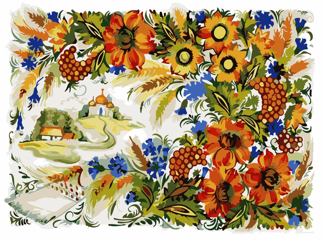 Петриковская живопись Петриковская роспись