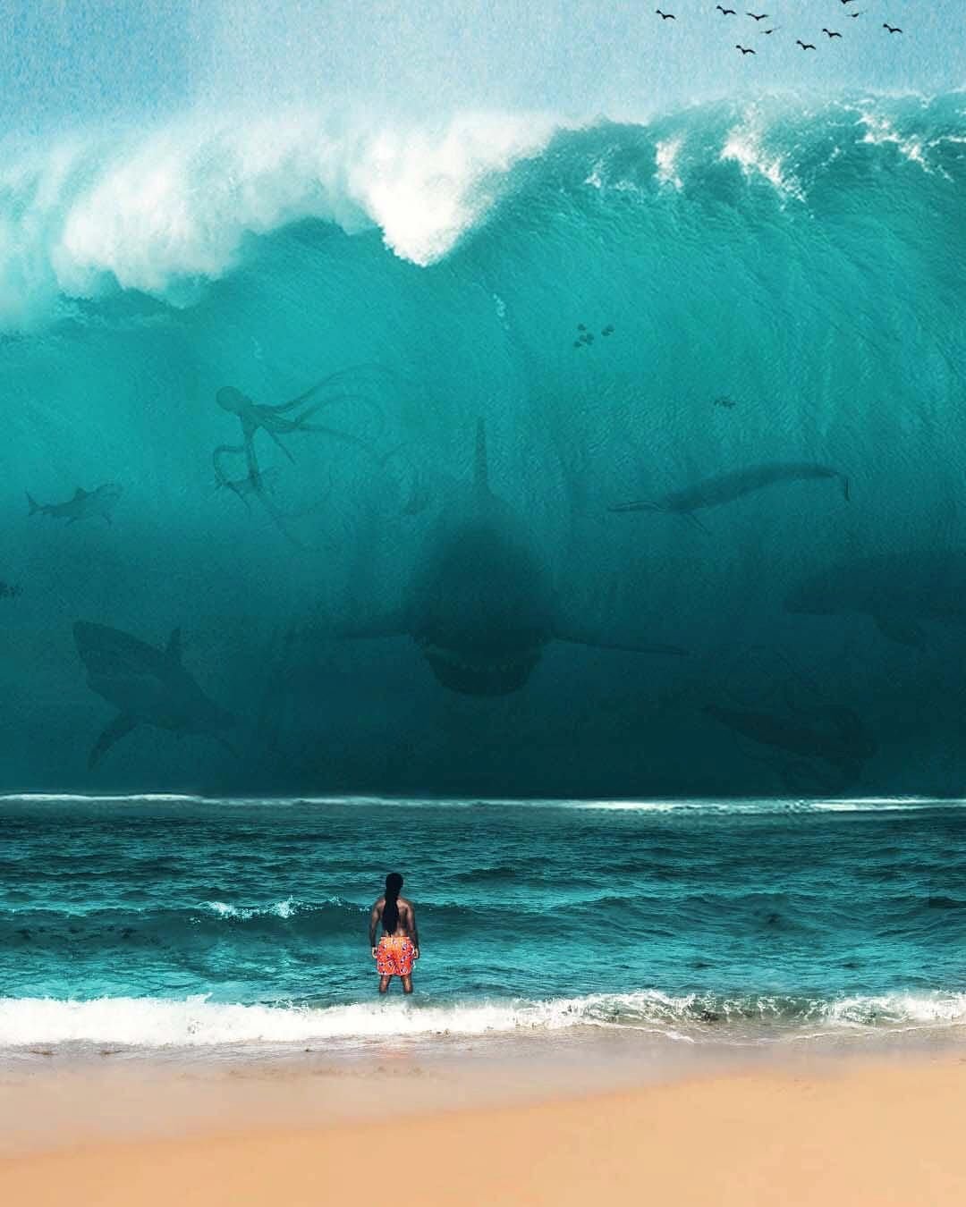 Огромные волны