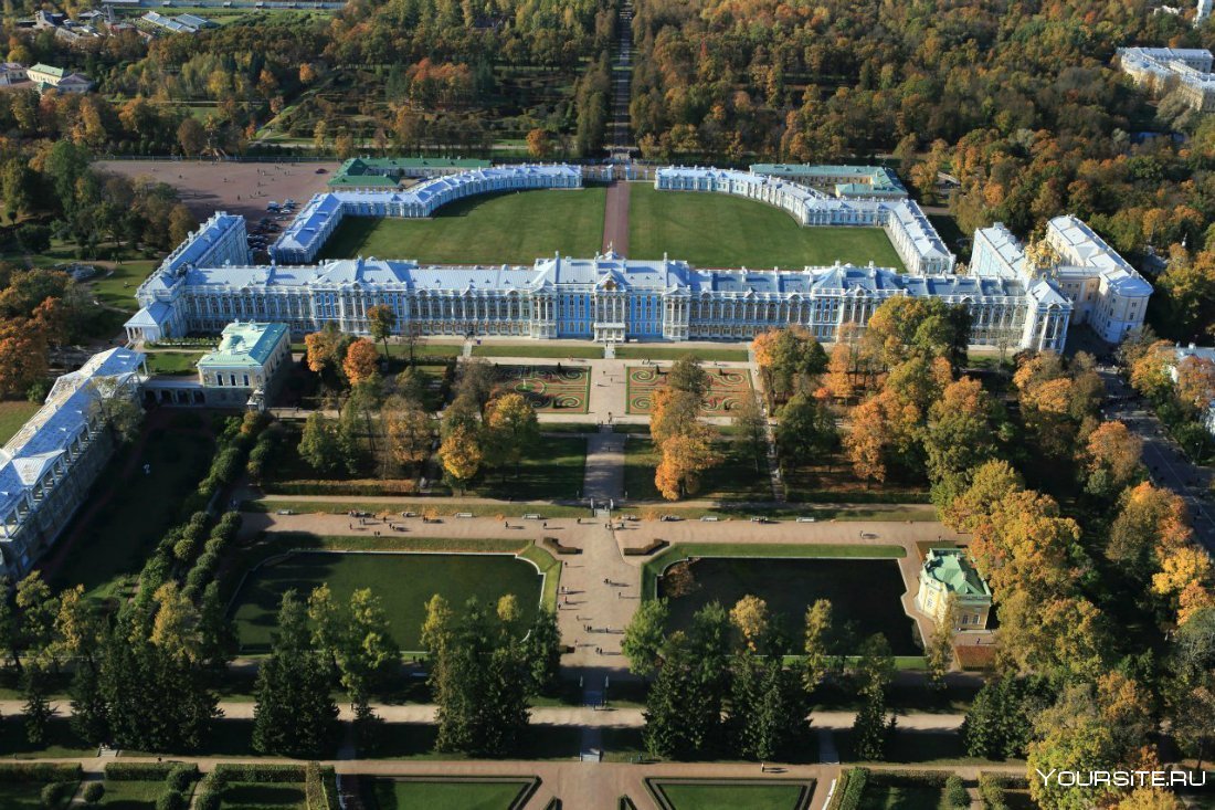 Питер Екатерининский дворец парк