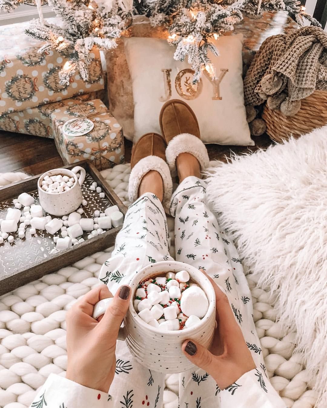 Зимние раскладки для инстаграма