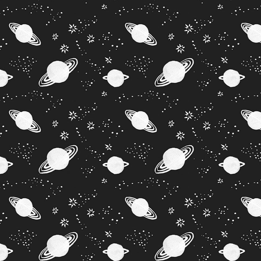 Паттерн космос чб