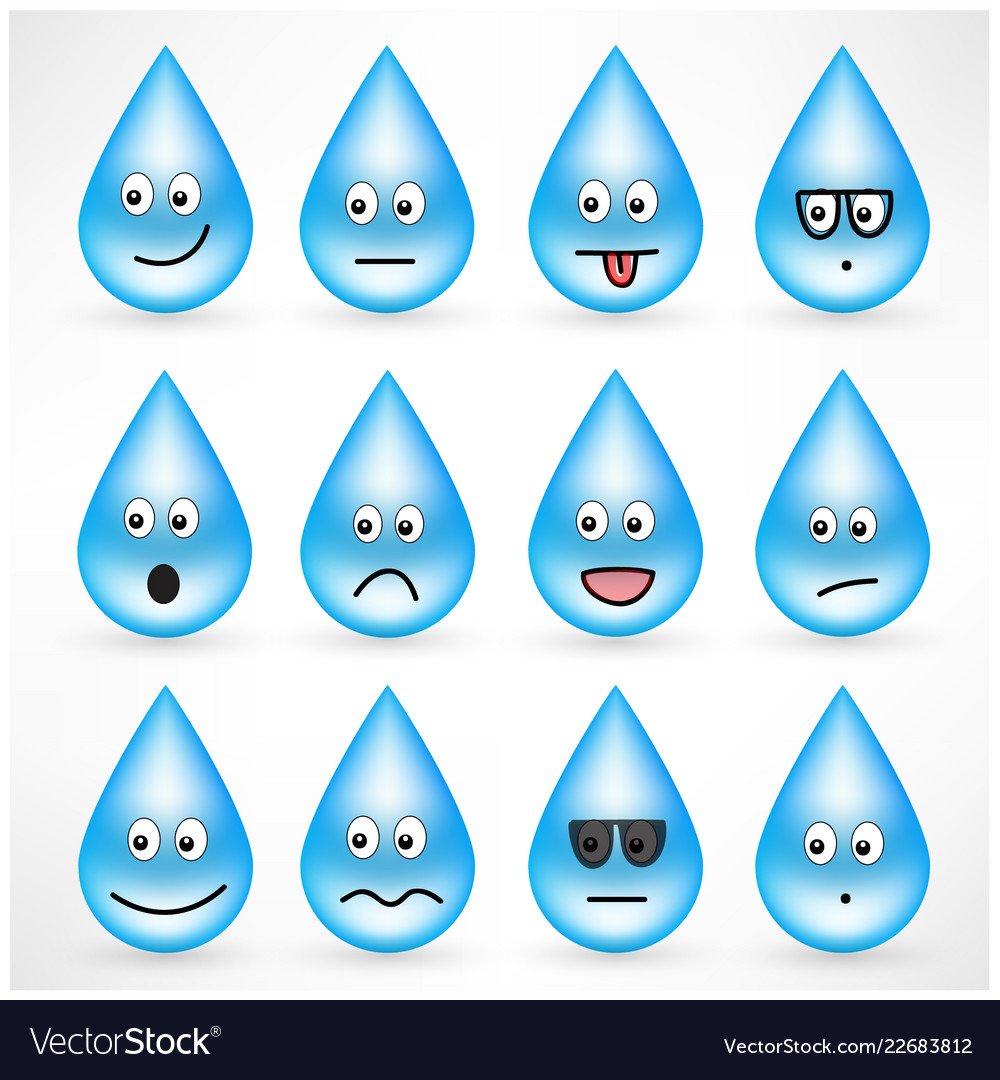 Капельки с эмоциями для детей