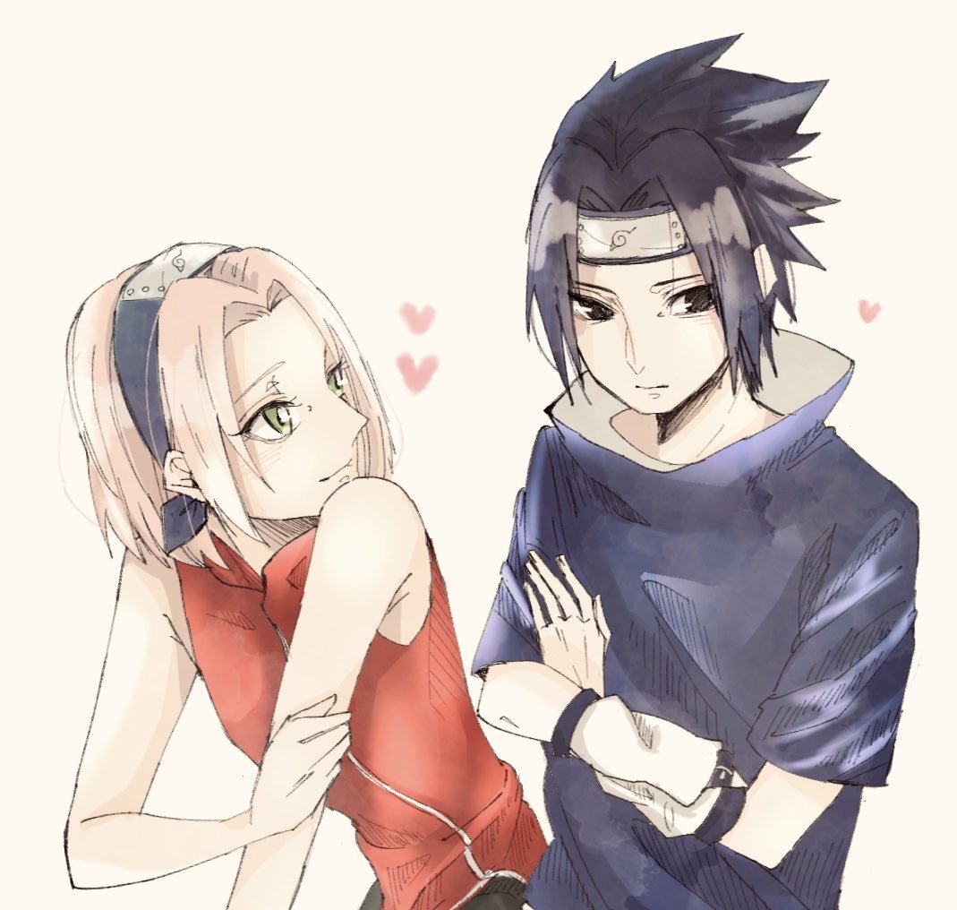 Саске Учиха и Сакура Учиха