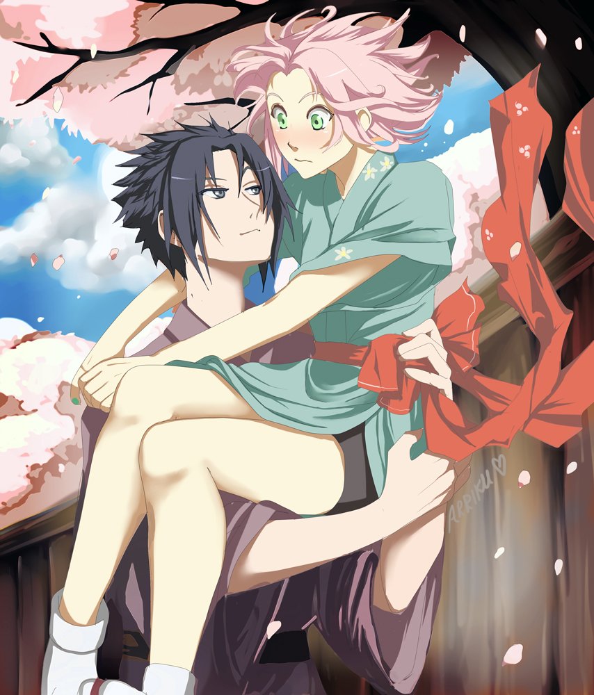 Наруто Саске и Сакура