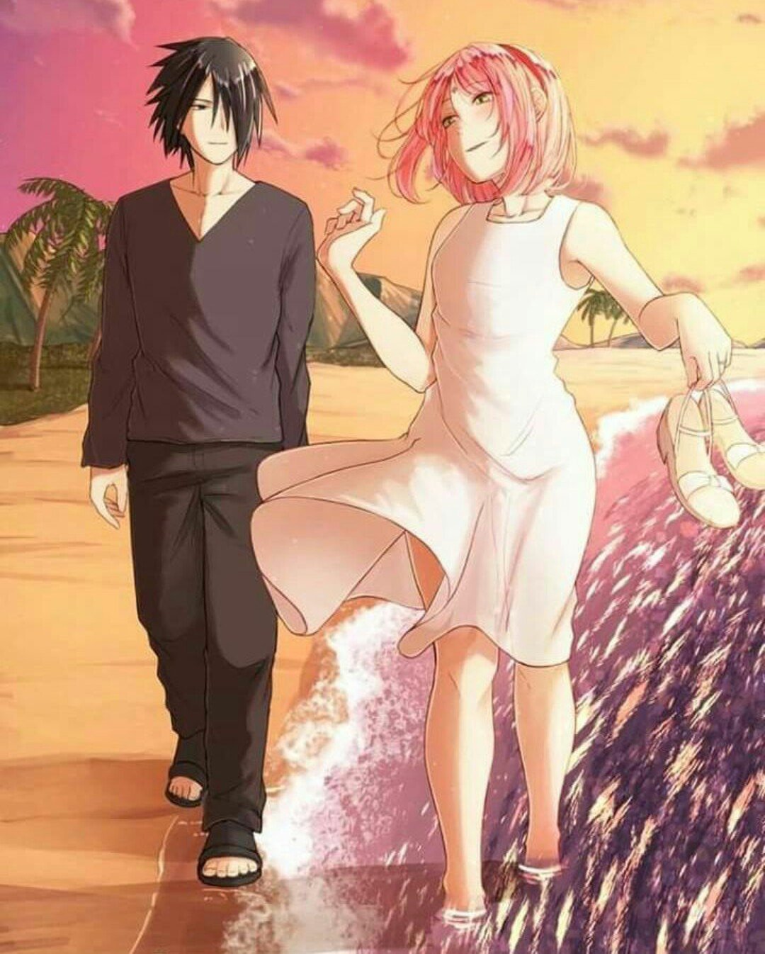 Наруто Саске и Сакура любовь