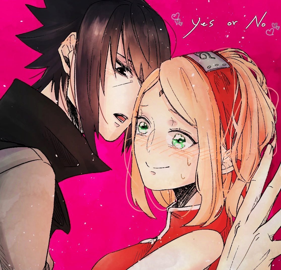 Наруто Саске и Сакура любовь