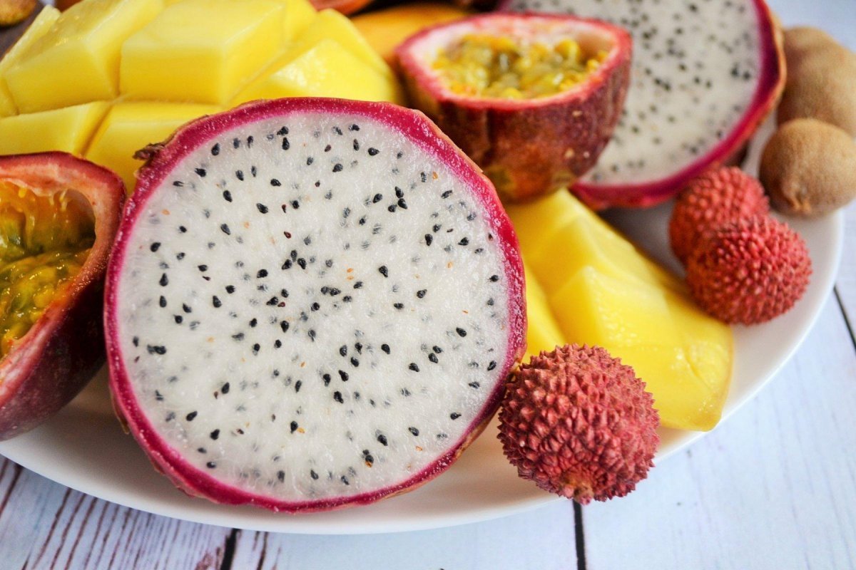 Питахайя гуава папайя