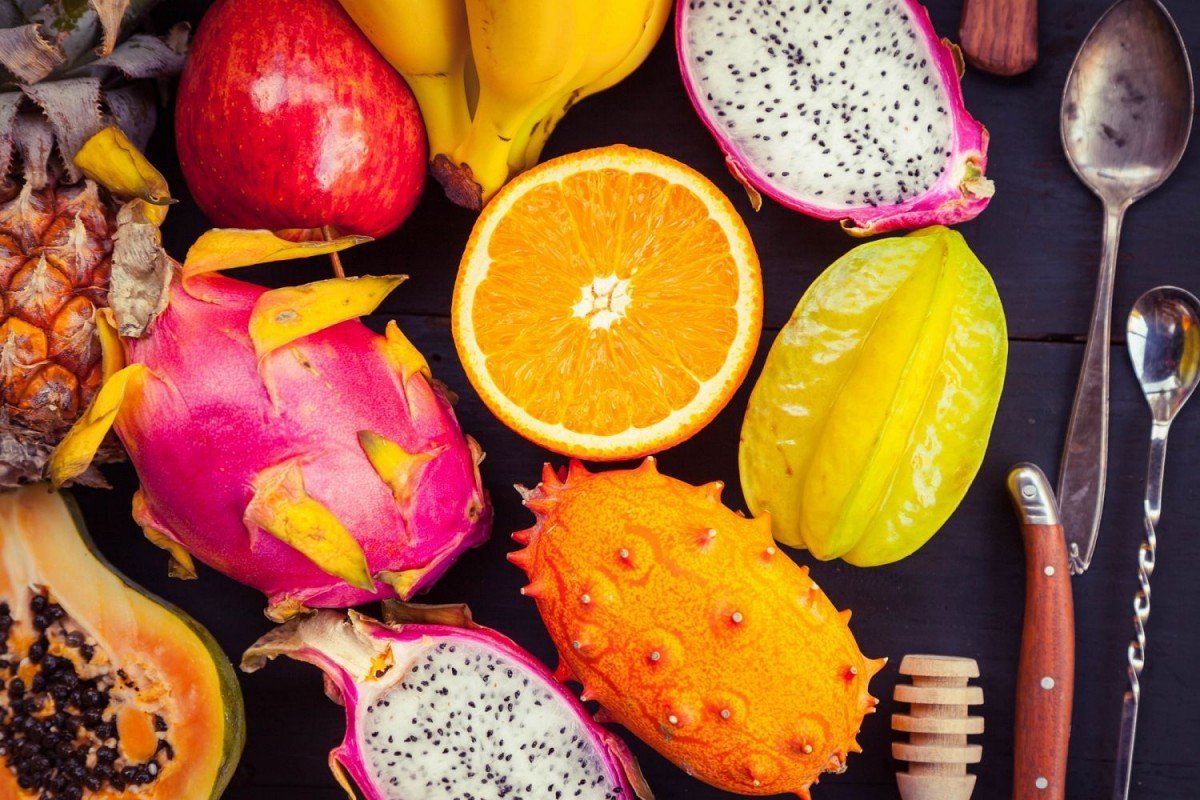 Манго маракуйя питахайя