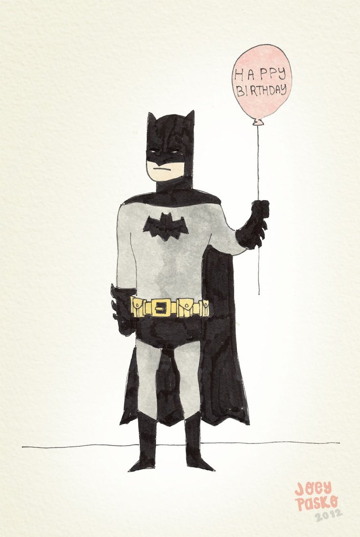 Бэтмен с днем рождения
