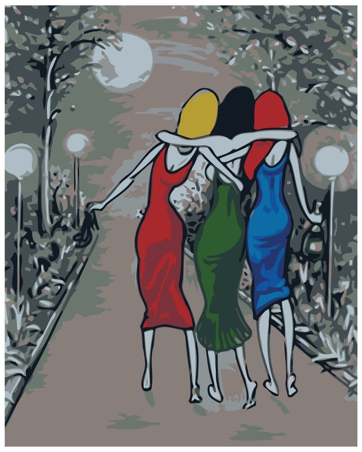 Подруги мультяшные