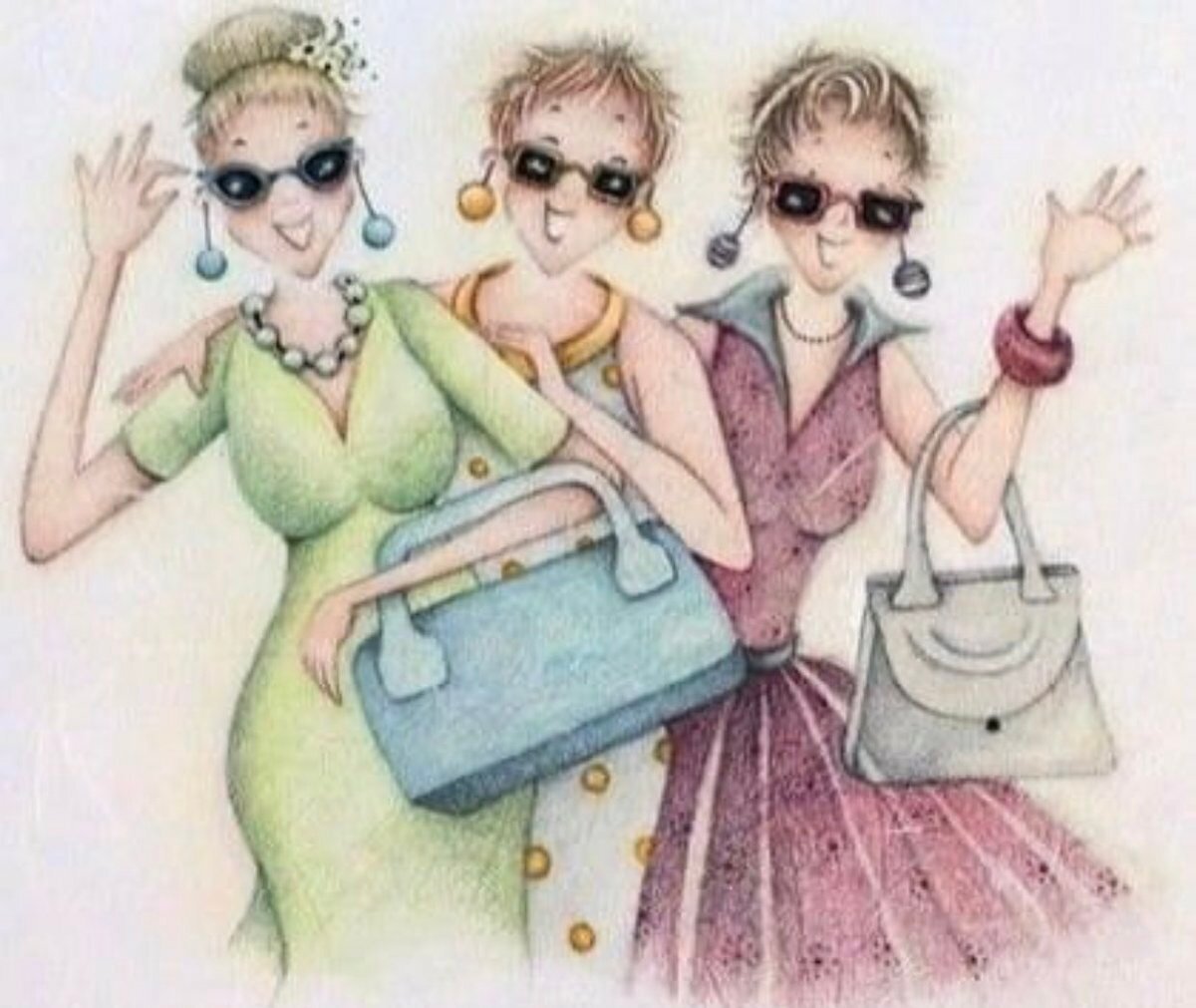 Девушка в очках пин ап