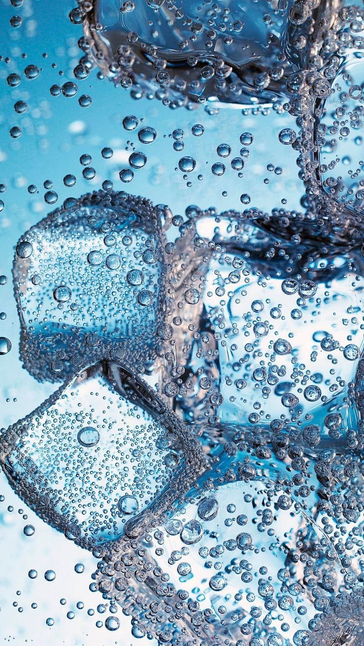 Красивые капли воды