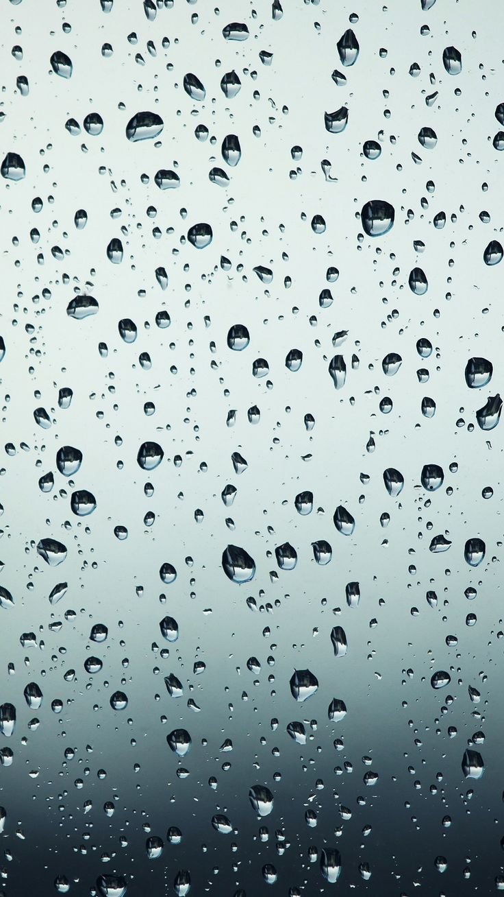 Капли дождя