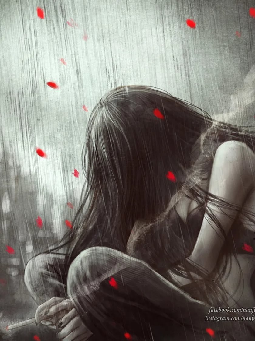 Девушка с разбито серцом