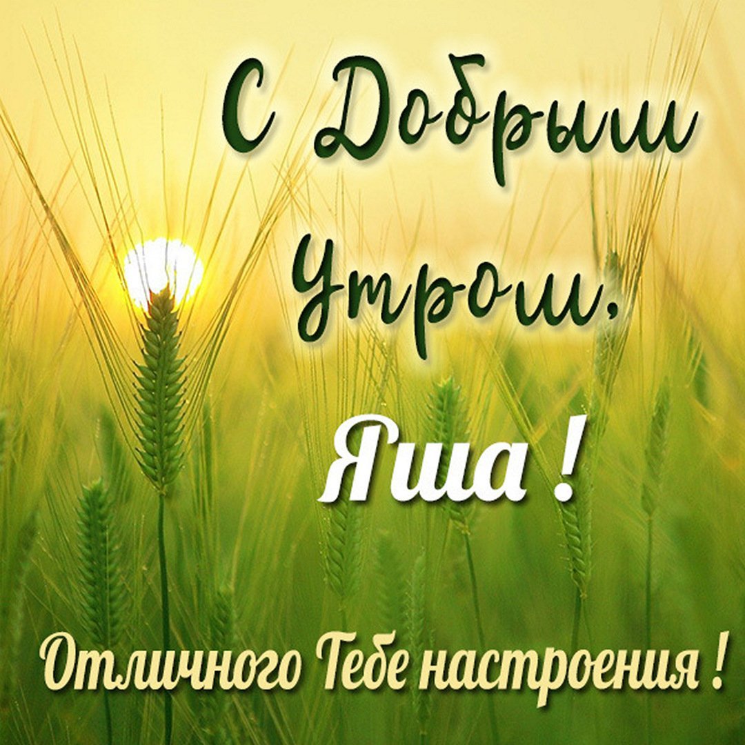 Доброе утро Леночка