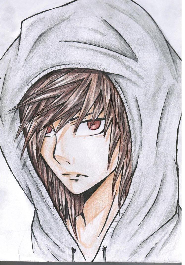 Аниме парни для рисования