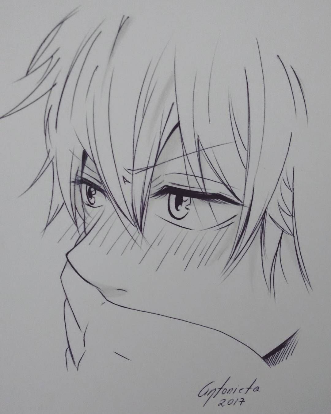 Аниме мальчики для срисовки