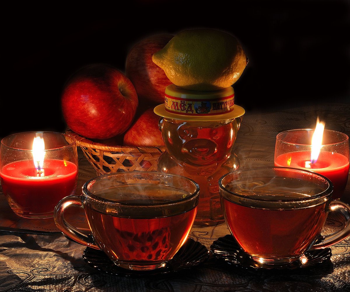 Глинтвейн и камин