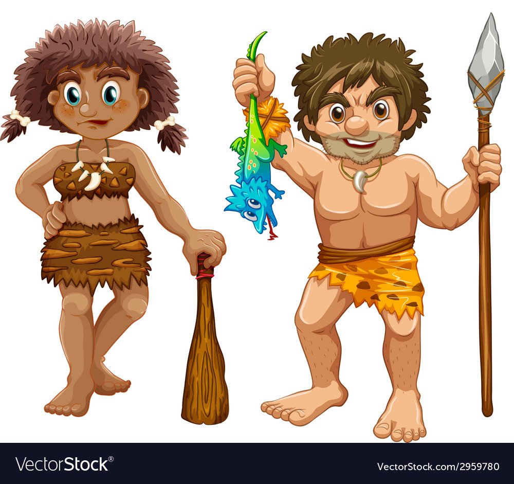 Первобытный человек для детей