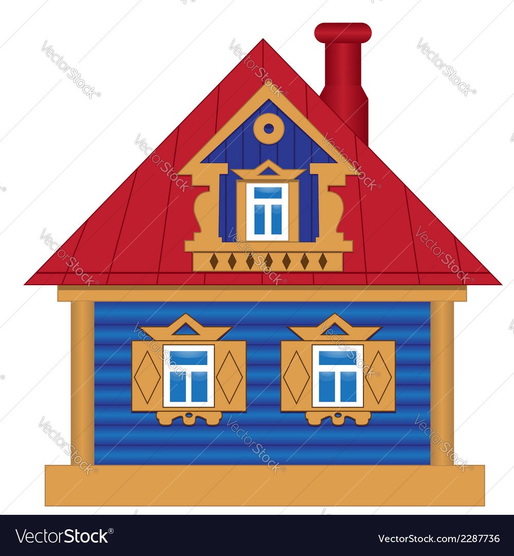 Домик с двумя окошками