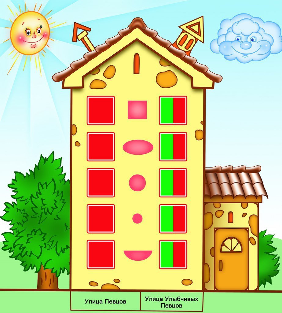 Многоэтажные домики для детей