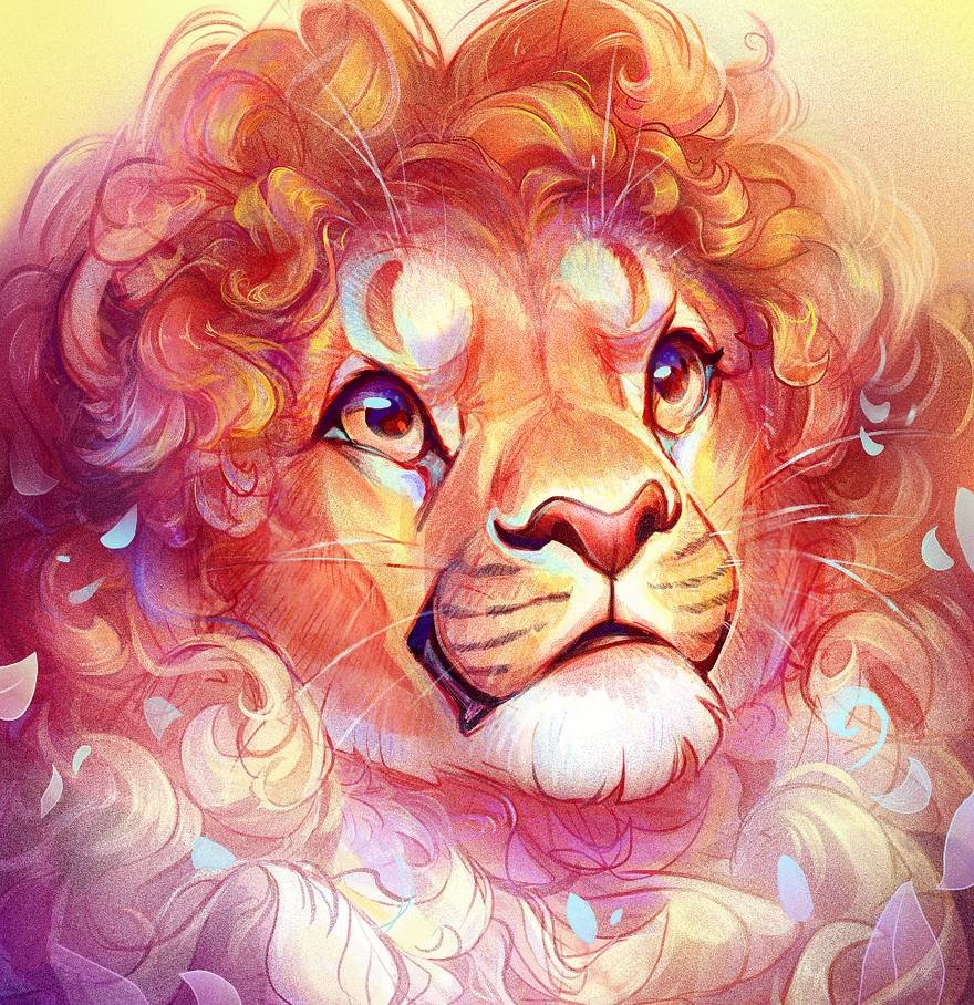 Животные картинки нарисованные