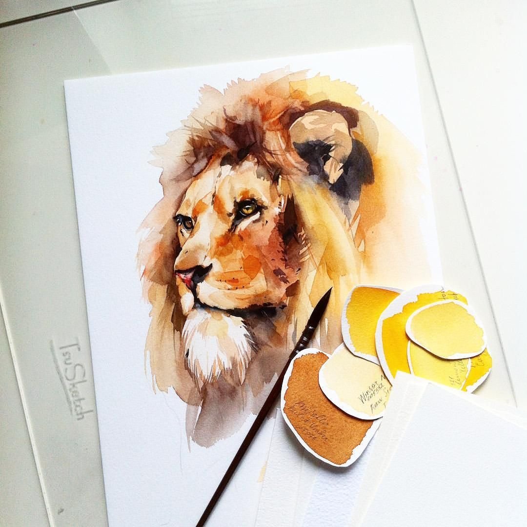 Эстетичные рисунки животных из инстаграмма