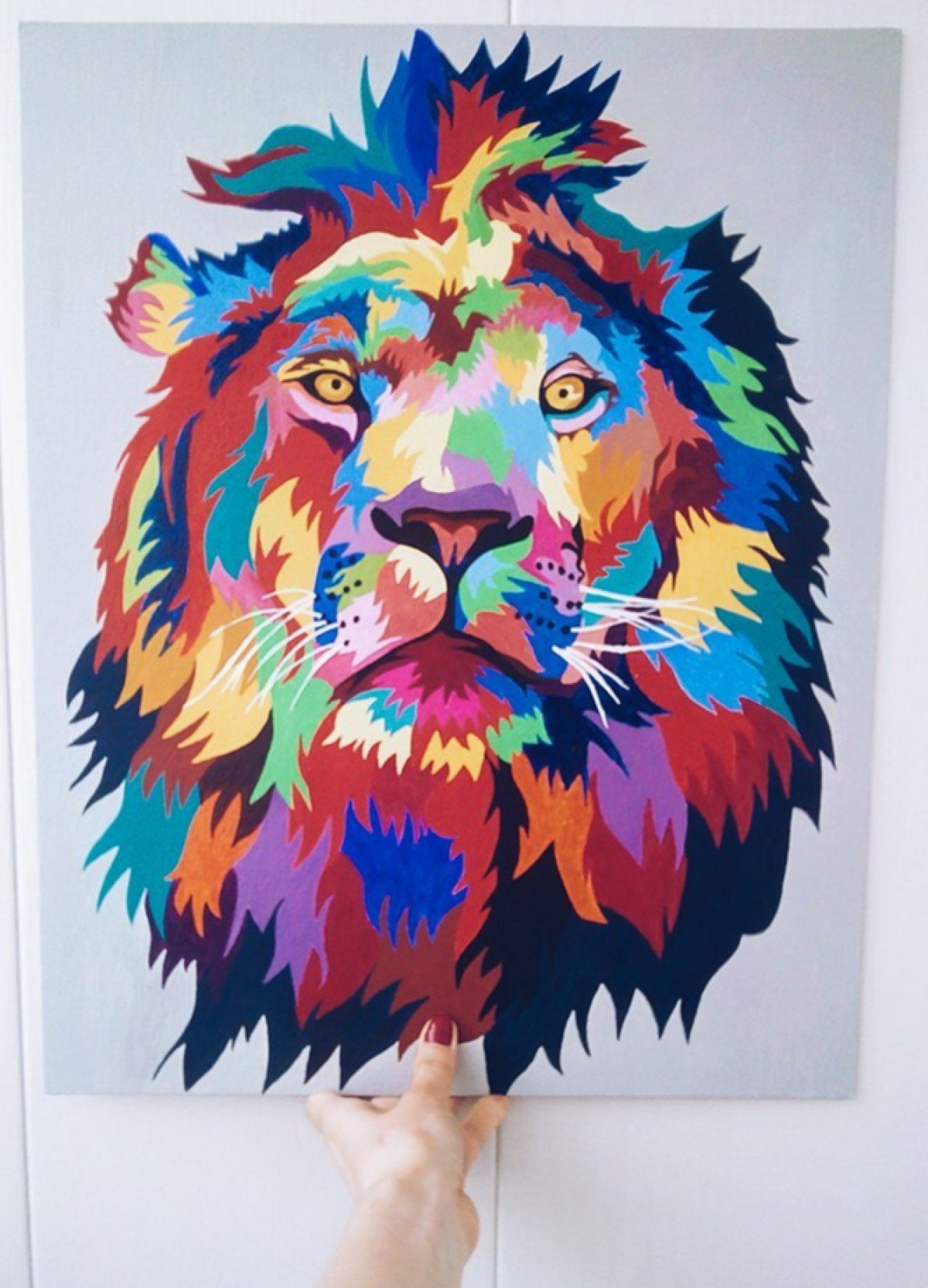 Поп арт акрилом