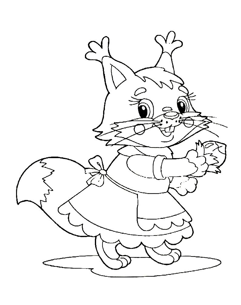 Теремок. Сказка-раскраска