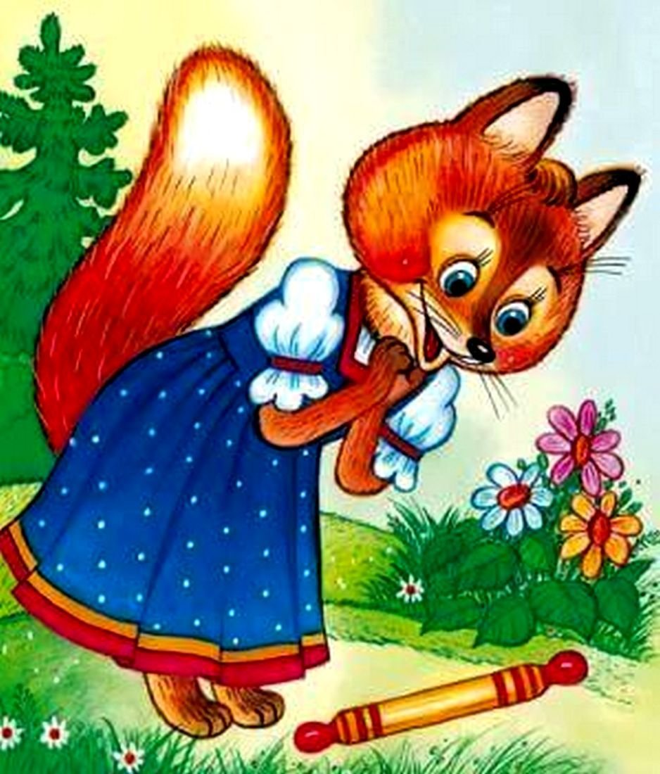 Теремок герои волк