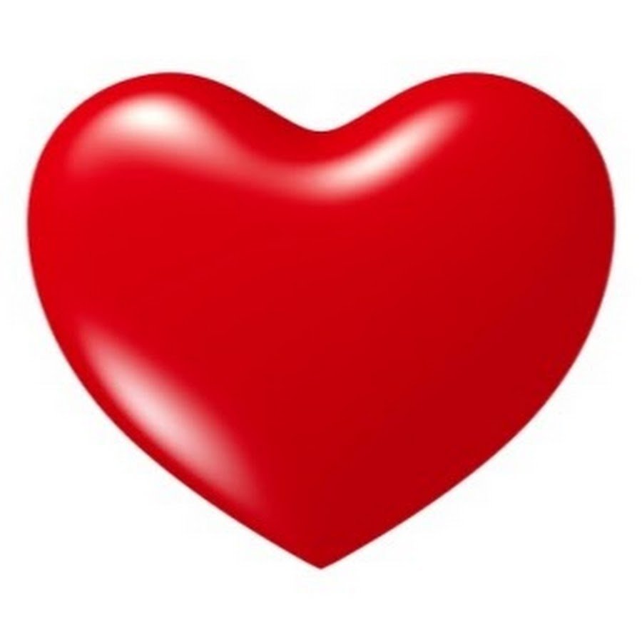 С красным сердцем