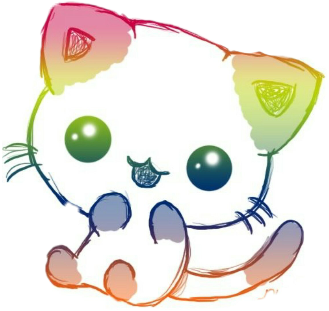 Кавайные котики любовь