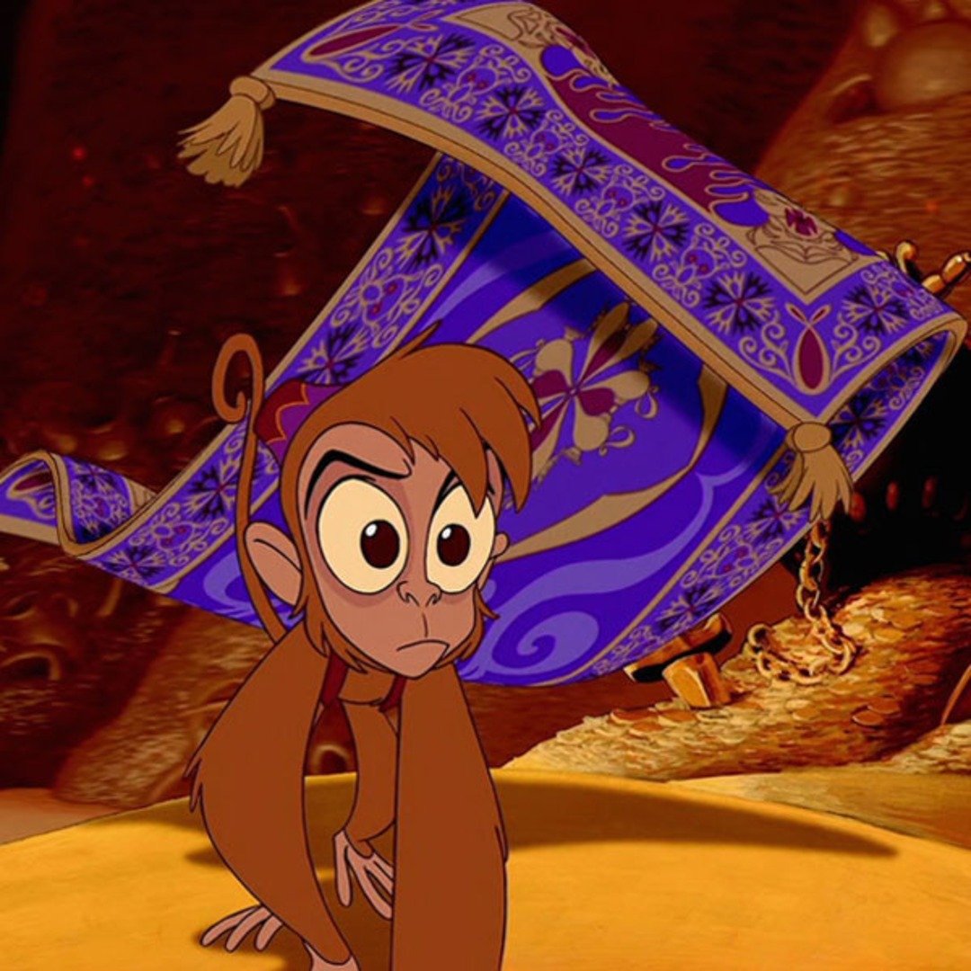 Алладин мультфильм обезьянка Абу