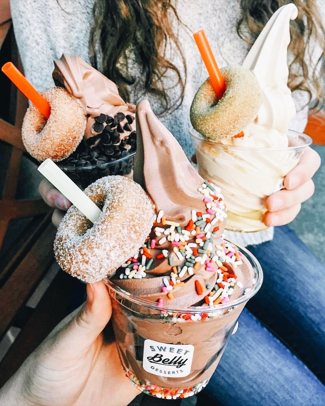 Сладости мороженое