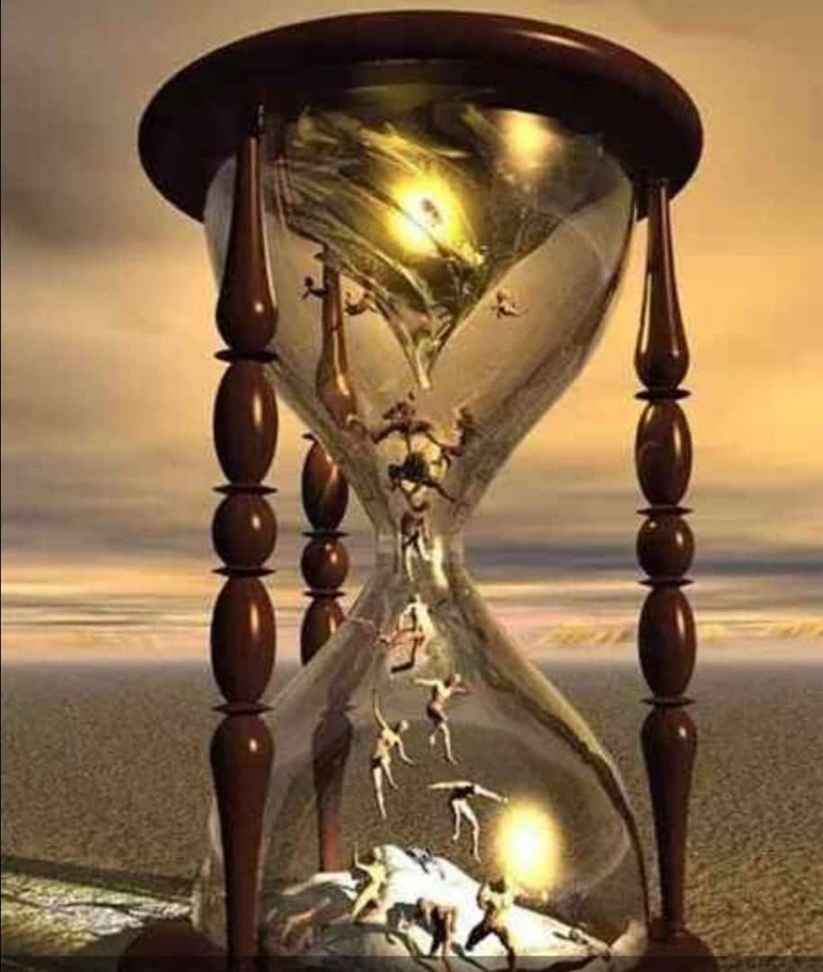 Песочные часы гравюра