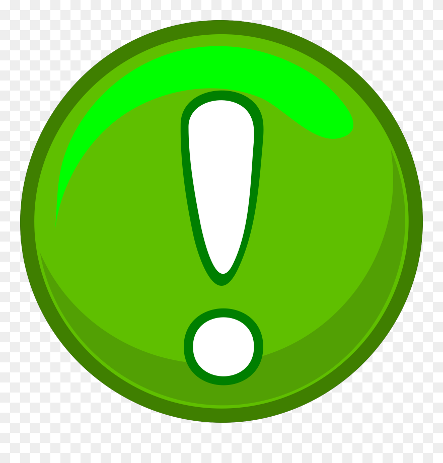 Восклицательный знак в круге