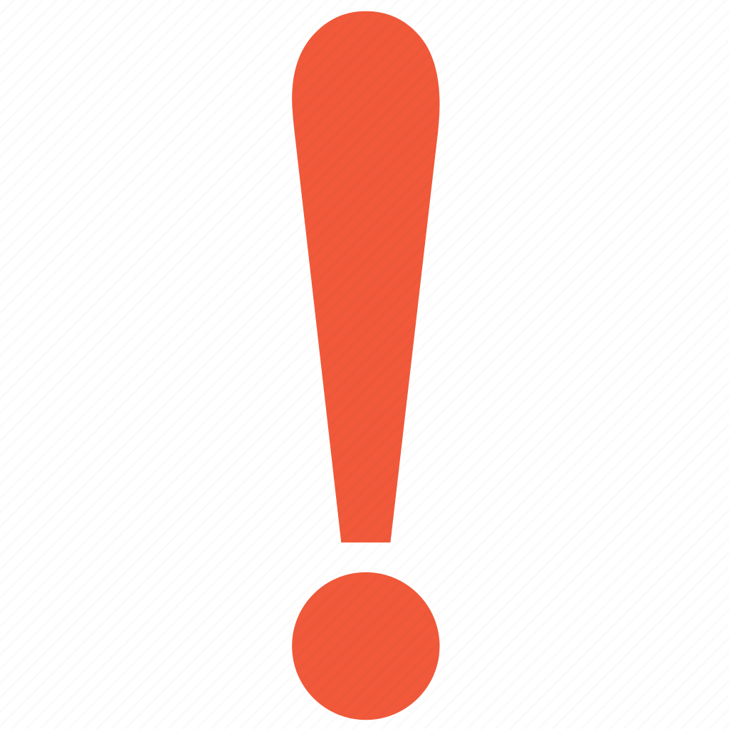 Красный знак восклицания