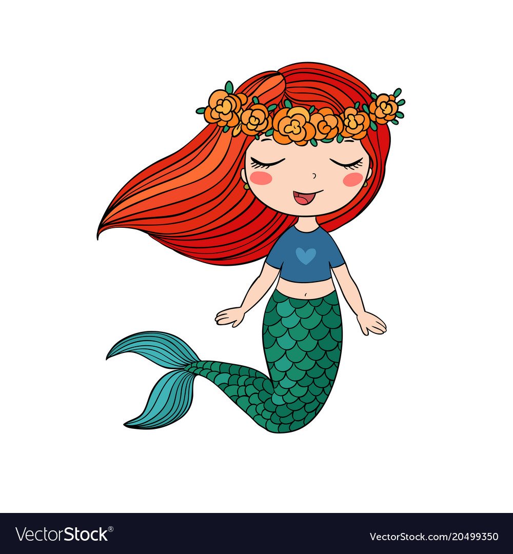 Русалка картинки для детей