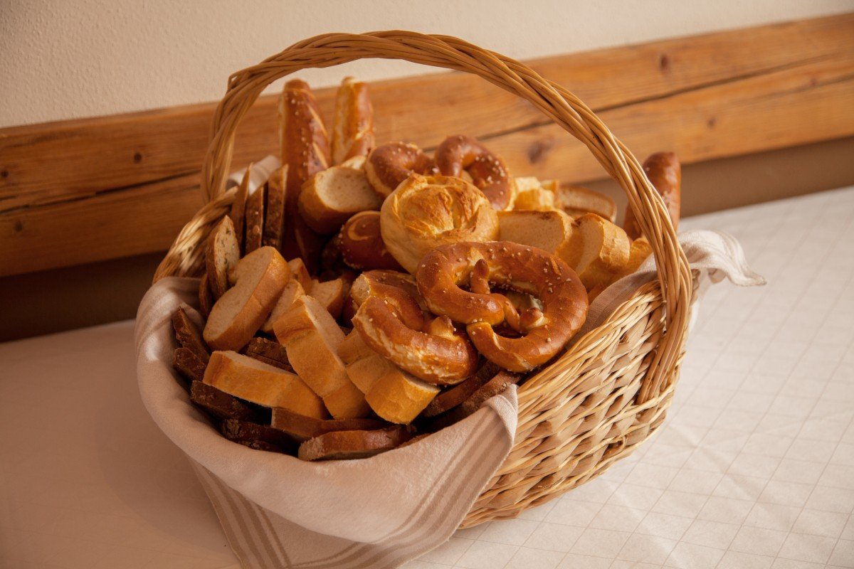 Корзина с пирожками